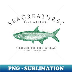 Tarpon Seacreatures - Aesthetic Sublimation Digital File - Perfect for Sublimation Mastery