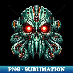Biomech Cthulhu Overlord S01 D15 - PNG Transparent Digital Download File for Sublimation - Perfect for Sublimation Mastery