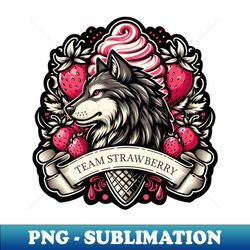 Team Strawberry - Signature Sublimation PNG File - Add a Festive Touch to Every Day