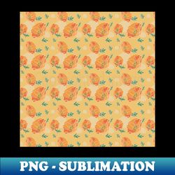 Orange Icelandic Poppies - Creative Sublimation PNG Download - Perfect for Sublimation Mastery