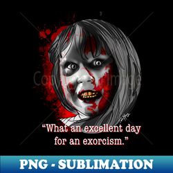 The exorcist - PNG Transparent Digital Download File for Sublimation - Instantly Transform Your Sublimation Projects