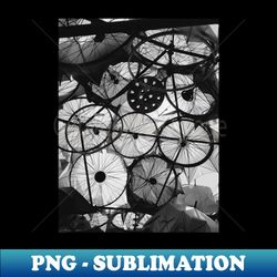 black and white art photography new york - signature sublimation png file - add a festive touch to every day