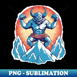 Mountain Oni - Sublimation-Ready PNG File - Unlock Vibrant Sublimation Designs