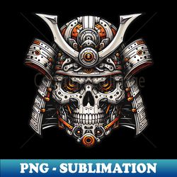 Cyber Samurai S01 D31 - Instant PNG Sublimation Download - Unleash Your Inner Rebellion