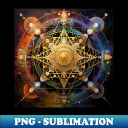 Sacred Yantra Mandala - PNG Transparent Sublimation File - Perfect for Sublimation Art