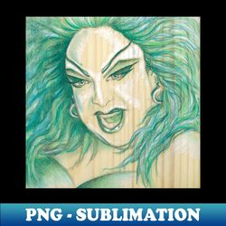 Divine - PNG Transparent Digital Download File for Sublimation - Revolutionize Your Designs