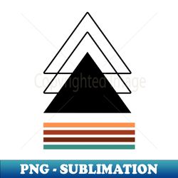 Triangle design - Vintage Sublimation PNG Download