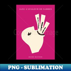 Henri Matisse - Jazz Series Lavaleur de sabres 34 - High-Quality PNG Sublimation Download