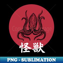Octa Kaiju - Vintage Sublimation PNG Download