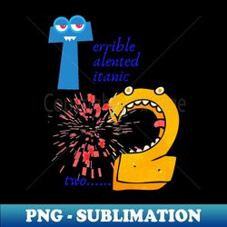 two years baby - sublimation-ready png file