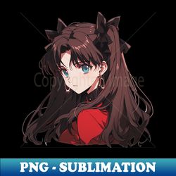 rin tohsaka fate stay night graphic illustration - png transparent sublimation file