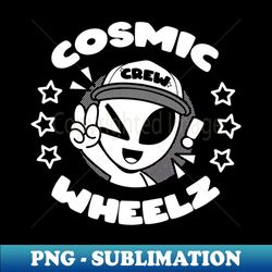 COSMIC CREW TEE - Exclusive PNG Sublimation Download