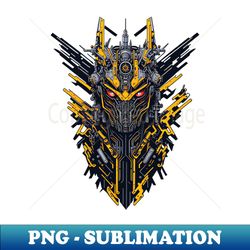 Mecha Skull S02 D16 - Special Edition Sublimation PNG File