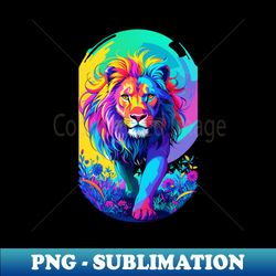 Biopunk Lion - Professional Sublimation Digital Download