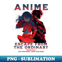 anime escape from the ordinary - high-resolution png sublimation file