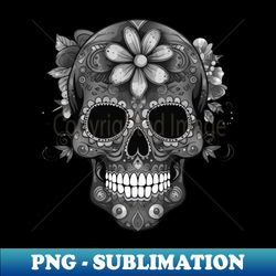 Cinco de Mayo Day Of the Dead Sugar Skull - Retro PNG Sublimation Digital Download