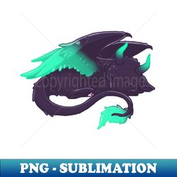 sleepy dragon baby - premium png sublimation file