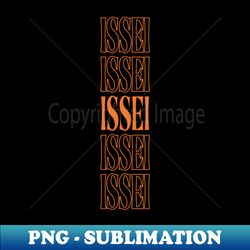 Retro Gifts Name Issei Personalized Anime Style - Decorative Sublimation PNG File