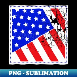 usa vintage american flag - digital sublimation download file