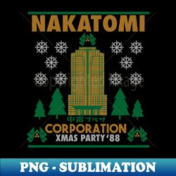 Nakatomi Plaza Xmas party '88 - High-Quality PNG Sublimation Download
