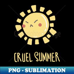 Very angry sun cute - Retro PNG Sublimation Digital Download