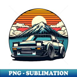 JDM car Japanese Retro Car Racing Drifting Legend Tuning - Sublimation-Ready PNG File