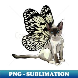 Tree Nymph Flitter Kitty - Instant PNG Sublimation Download