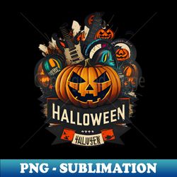 halloween pumpkin ghost sticker s8 - Exclusive Sublimation Digital File