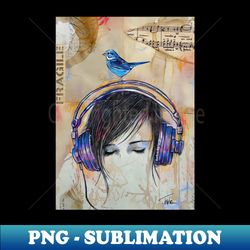 A fragile beat - Creative Sublimation PNG Download