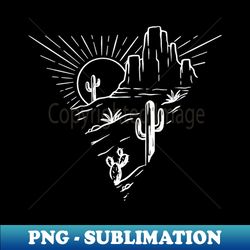 Desert Triangle - High-Quality PNG Sublimation Download