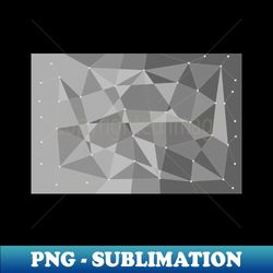 Abstract random geometric pattern grey - Vintage Sublimation PNG Download