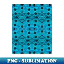 teal patchwork quilt pattern 1 - creative sublimation png download