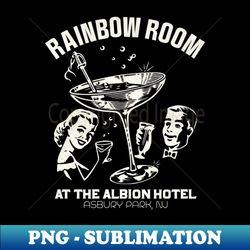 Rainbow Room at the Albion Hotel Defunct Nightclub - Sublimation-Ready PNG File