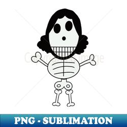Cute skeletons doodle style - Trendy Sublimation Digital Download
