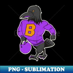 Baltimore Football Mascot - PNG Transparent Digital Download File for Sublimation