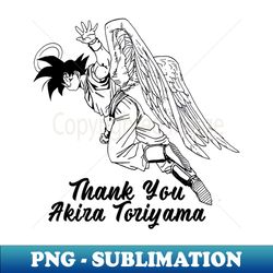 Thank You Akira Toriyama - Decorative Sublimation PNG File