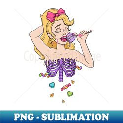 candy zombie doll - sublimation-ready png file