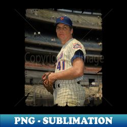 Tom Seaver in New York Mets - Decorative Sublimation PNG File