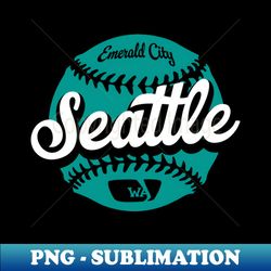 Seattle Baseball - Sublimation-Ready PNG File