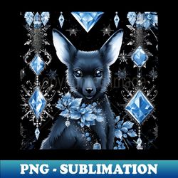 Jewelled Kangaroo - Professional Sublimation Digital Download