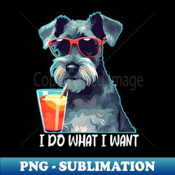 Urban Canine Carousel Schnauzer Delight, Stylish Tee Collection - Vintage Sublimation PNG Download