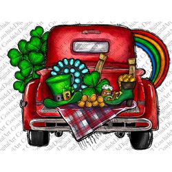 St Patricks Day Truck Sublimation Designs Download, Clipart Truck png,St Patricks Day png,Sublimation Designs Downloads,