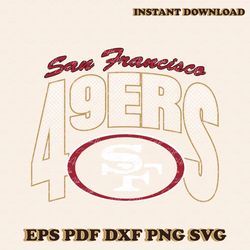 Vintage San Francisco 49ers Svg Digital Download