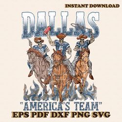 Vintage Dallas Americas Team PNG