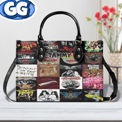 Aerosmith Leather Handbag,Aerosmith Leather Bags, Aerosmith Lovers Handbag, Aerosmith Women Bags And Purses,Custom Leath