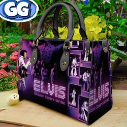 Elvis Presley Leather Handbag, Elvis Presley Handbag, Elvis Presley Leather Bag, Women Handbag, Music 2024