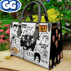 Freddie Mercury Handbag, Freddie Mercury Leather Bag, Freddie Mercury Purse , Tour Music handbag, Music Leather Handbag,