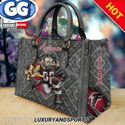 Atlanta Falcons NFL Super Bowl Leather Handbag