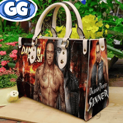 Damian Priest Sinner WWE Leather Bag