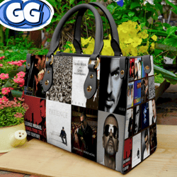 George Michael Albums Leather Handbag